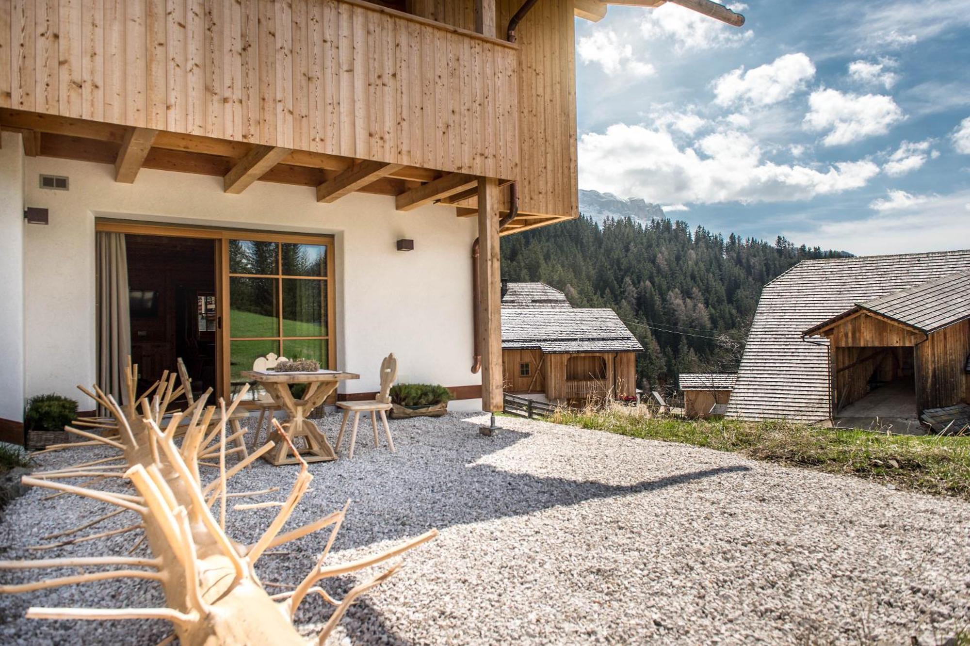 Mountain Chalet Pia La Valle Exterior foto